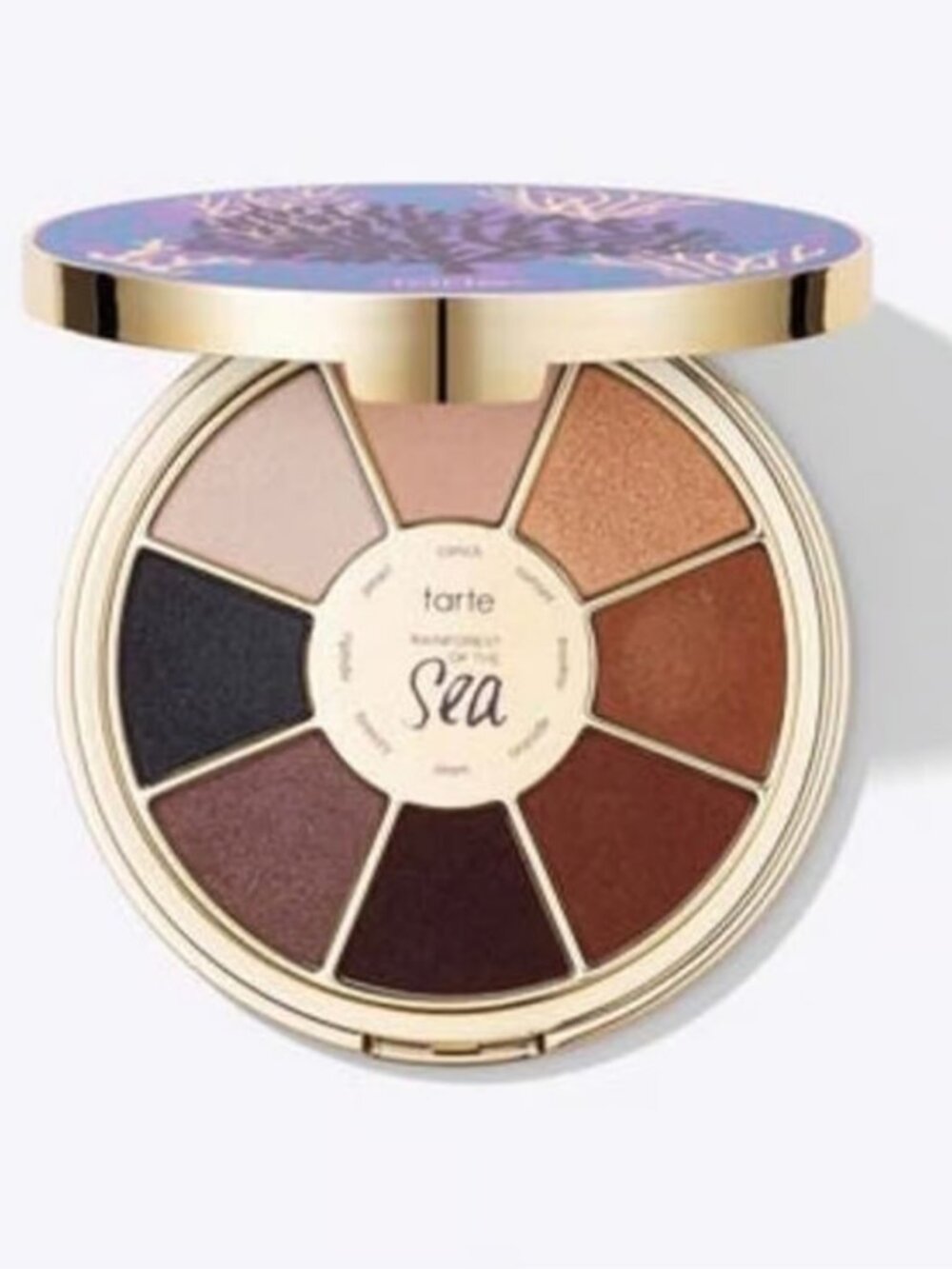 Tarte Rainforest of the Sea Vol II Eyeshadow Palette Cool Neutral Shimmer VGUC